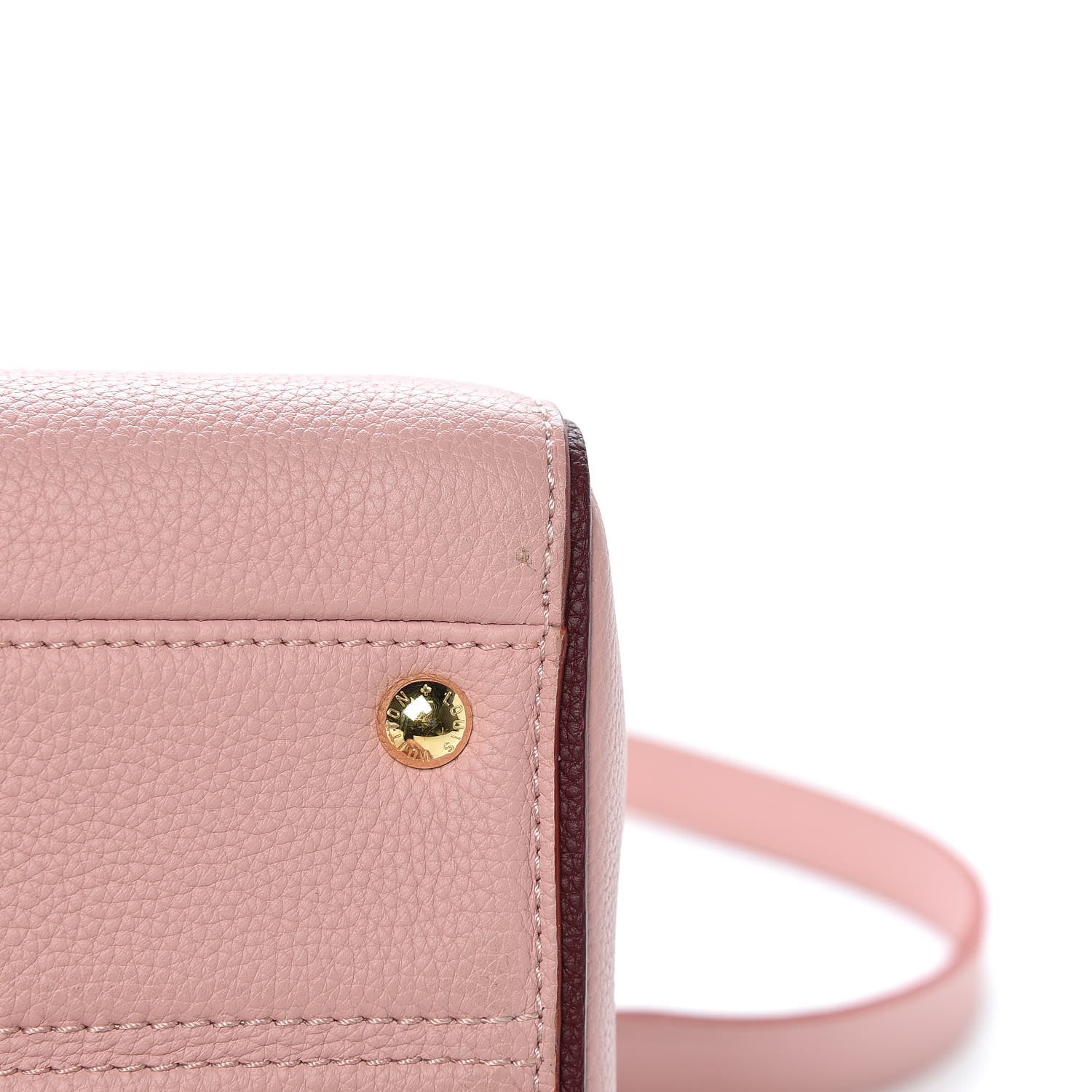 Louis Vuitton Grained Calfskin Monogram Double V Rose Poudre 10 of 10