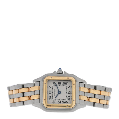 Cartier Stainless Steel 18K Yellow Gold 22mm Panthere Quartz Watch 2 of 4