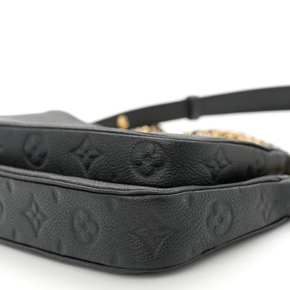 Louis Vuitton Empreinte Monogram Giant Multi Pochette Accessories Black 10 of 10