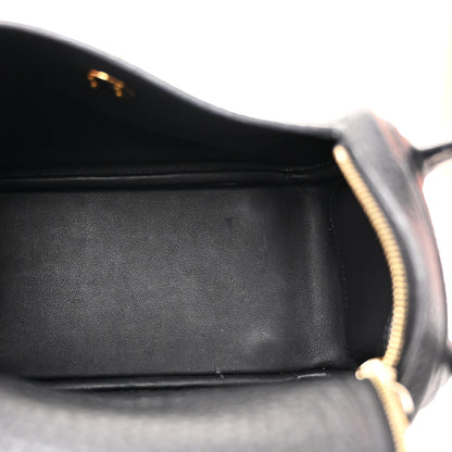 Hermes Taurillon Clemence Mini Lindy 20 Black 5 of 11
