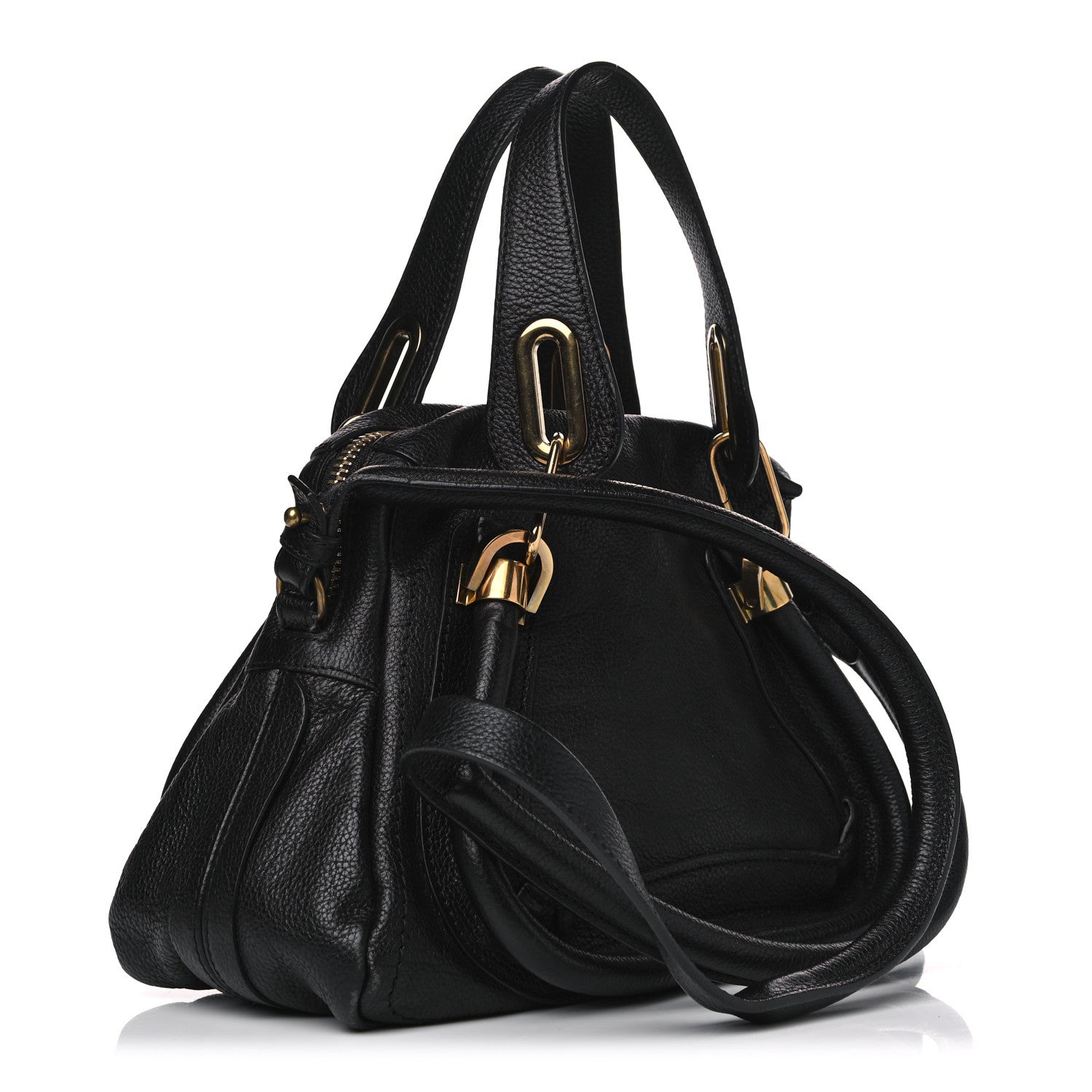 Chloe Calfskin Small Paraty Black 3 of 14