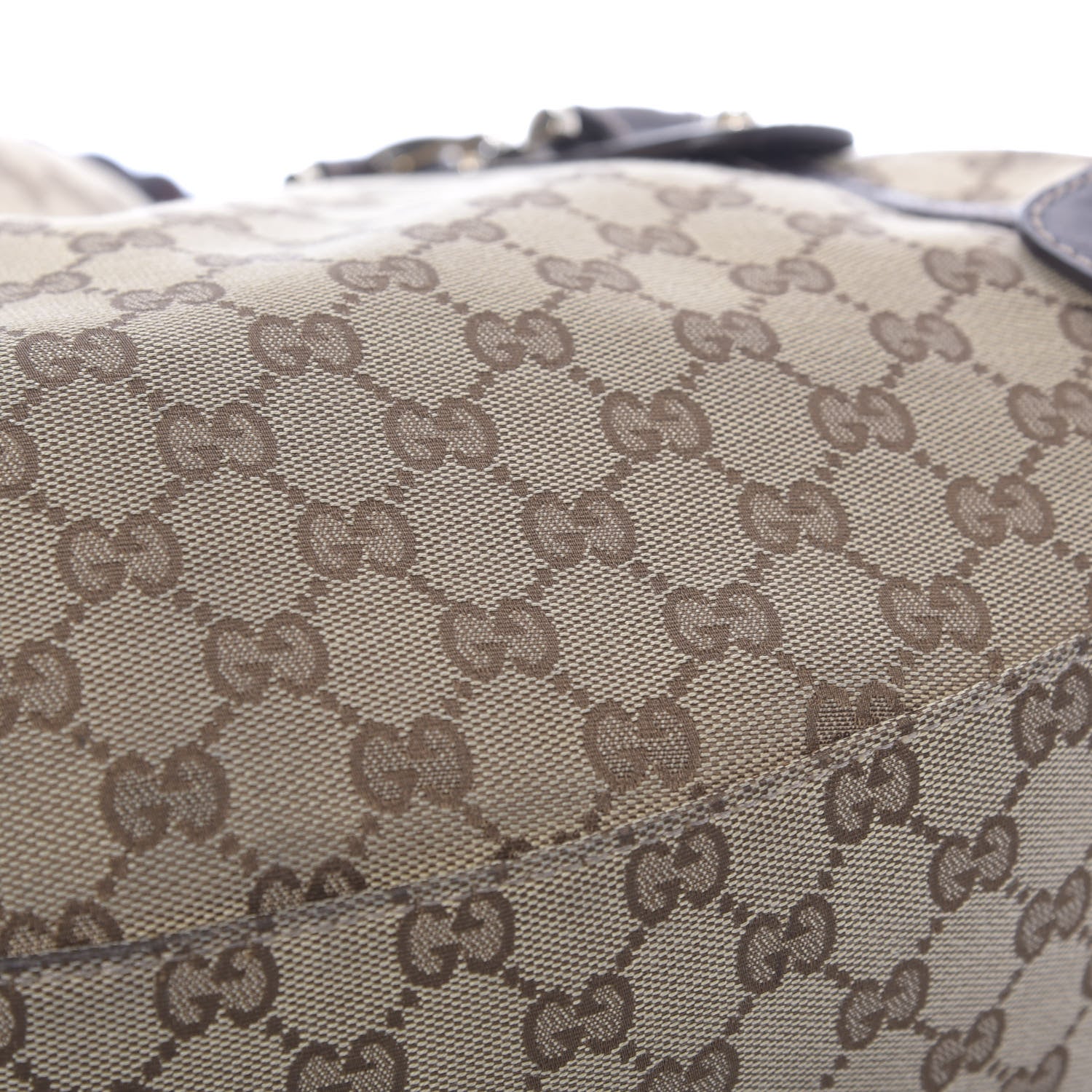 Gucci Monogram Medium Pelham Shoulder Bag Dark Brown 9 of 12