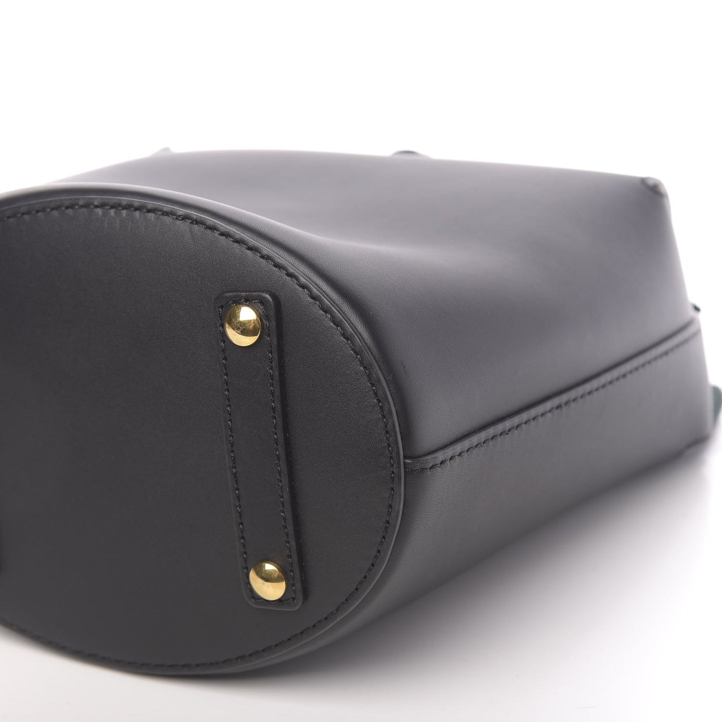 Supple Calfskin Small Bucket Black