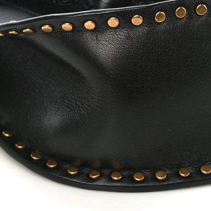 Chloe Calfskin Braided Medium Hudson Shoulder Bag Black 9 of 14