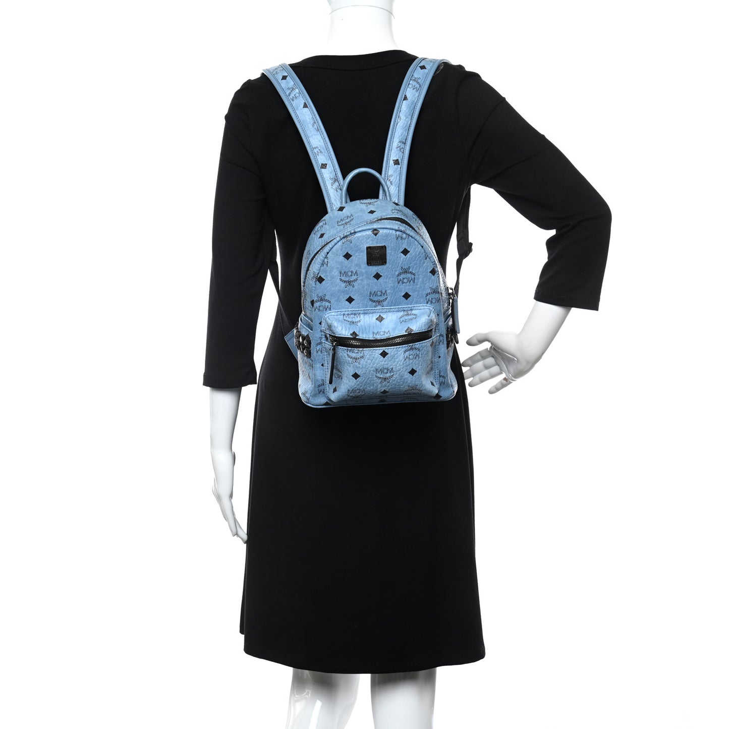 Visetos Side Stud Mini Stark Backpack Blue