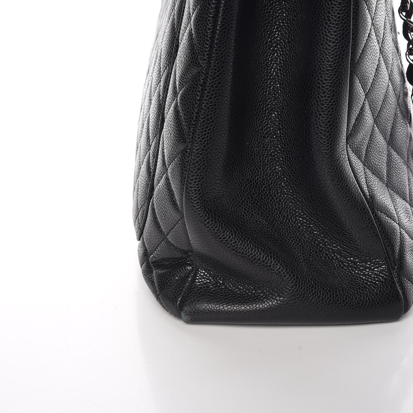 Caviar Quilted XL Grand Shopping Tote GST Black