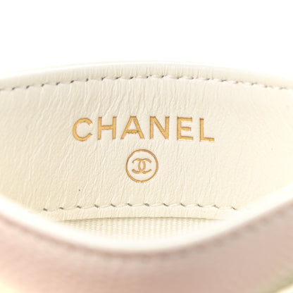 Chanel Caviar Quilted Card Holder White 6 of 8