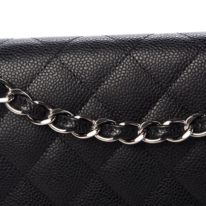 Chanel Caviar Quilted Maxi Double Flap Black 17 of 17