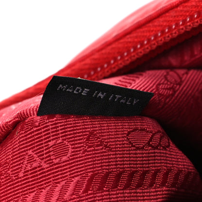 Prada Tessuto Nylon Mini Re-Edition 2000 Bag Rosso 7 of 17