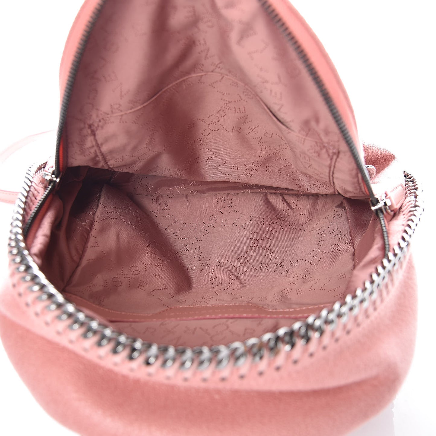 Shaggy Deer Mini Falabella Backpack Pink