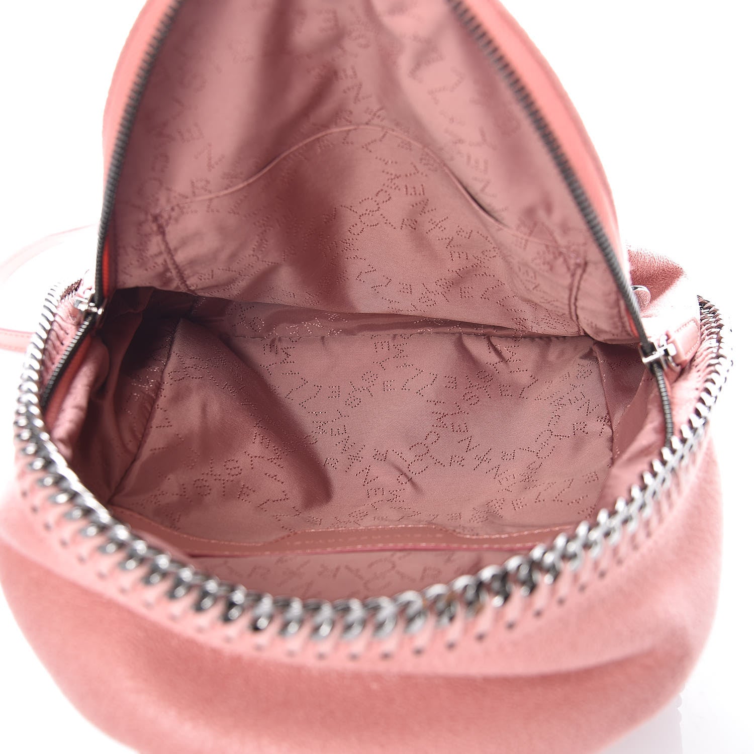 Stella McCartney Shaggy Deer Mini Falabella Backpack Pink 7 of 8