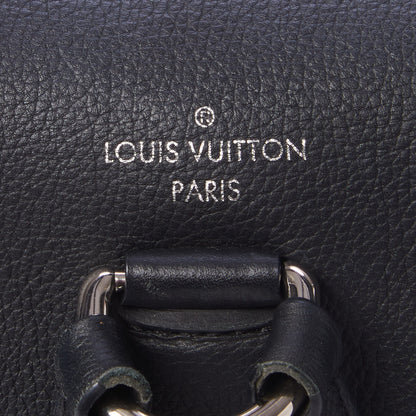 Louis Vuitton Calfskin Lockme Backpack Black 9 of 10