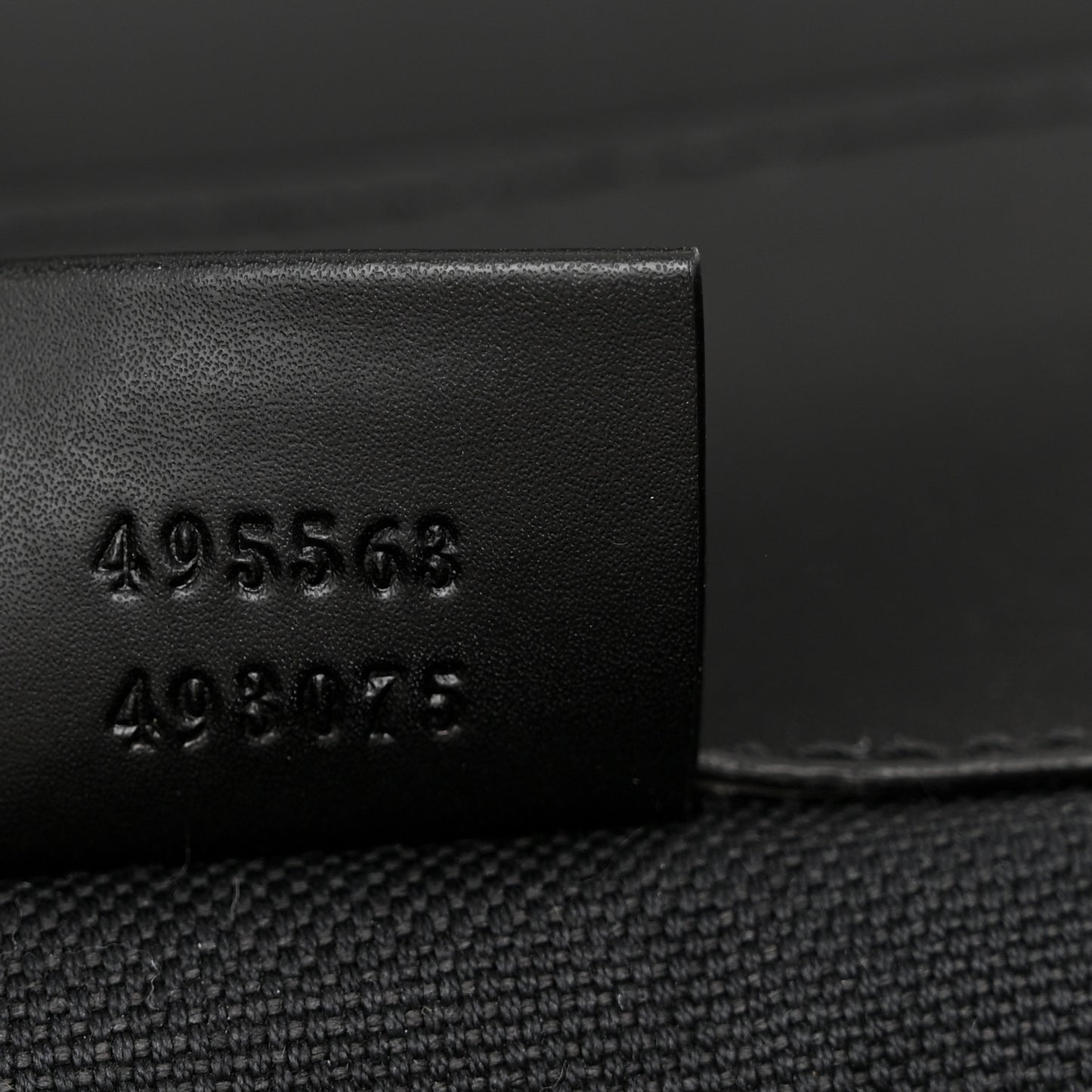 Soft GG Supreme Monogram Calfskin Web Double Buckle Backpack Black