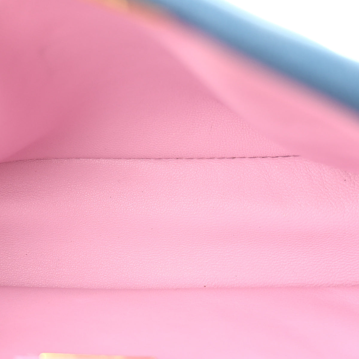 Fendi Nappa Colorblock Mini Peekaboo Iconic Satchel Iris Magenta Bubblegum 6 of 12