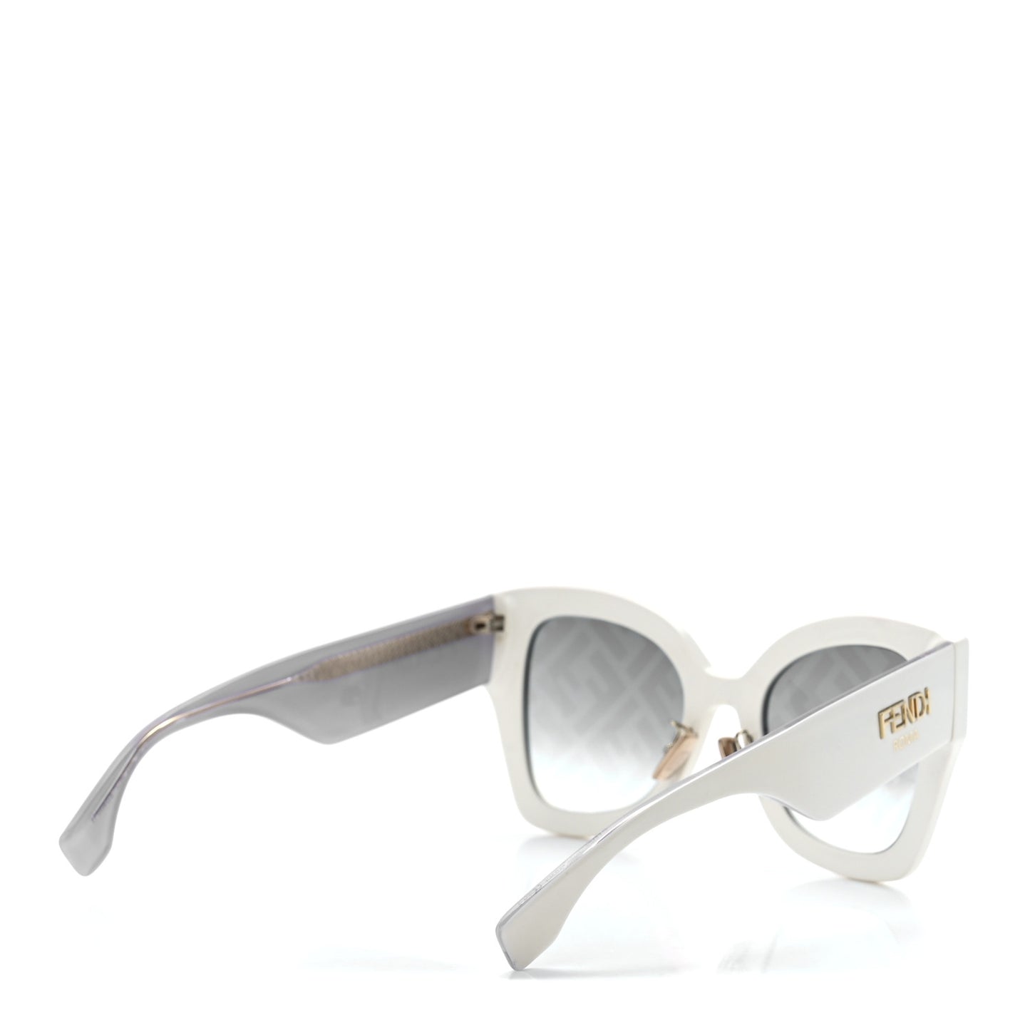 Acetate FF Sunglasses FF 0434/G/S White Gold