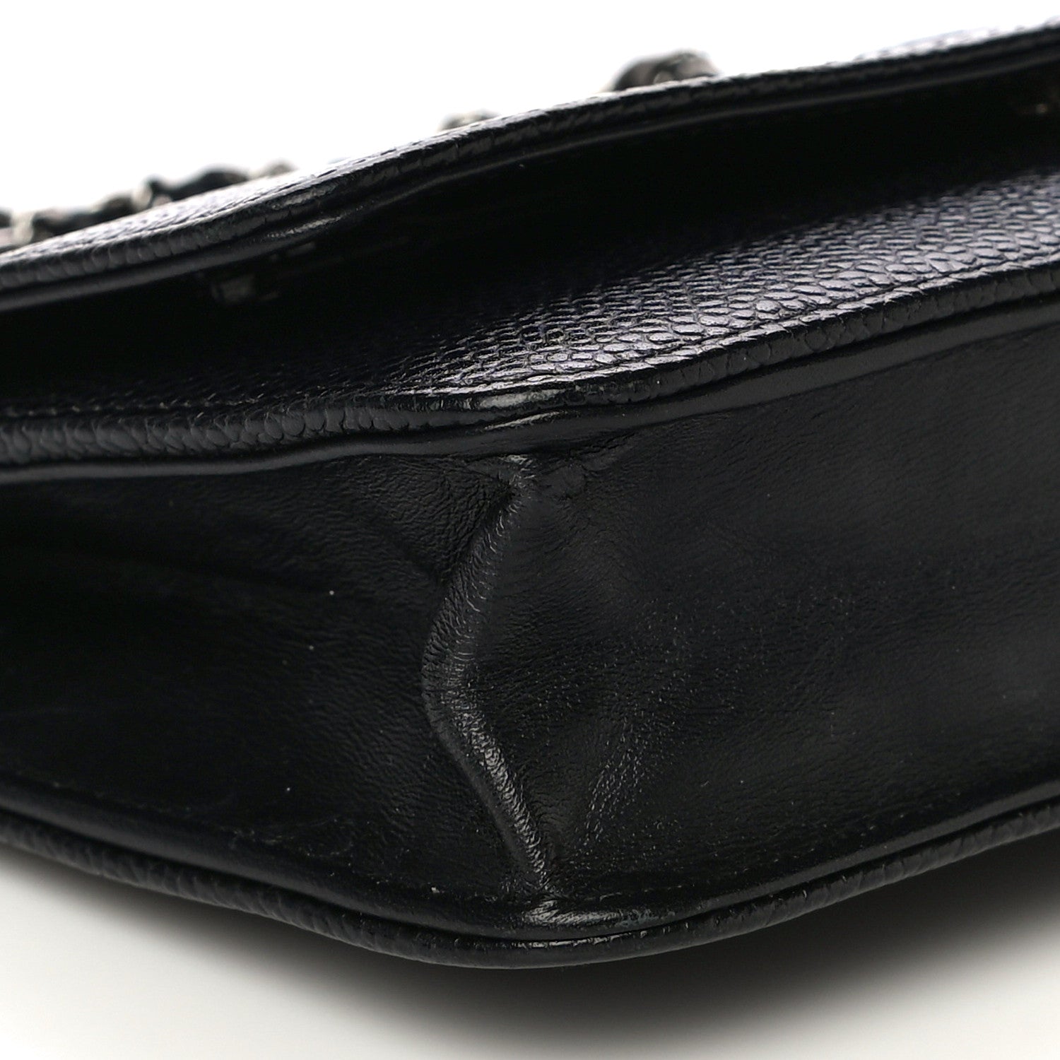 Chanel Caviar Timeless CC Wallet On Chain WOC Black 9 of 17