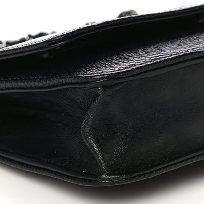 Chanel Caviar Timeless CC Wallet On Chain WOC Black 9 of 17