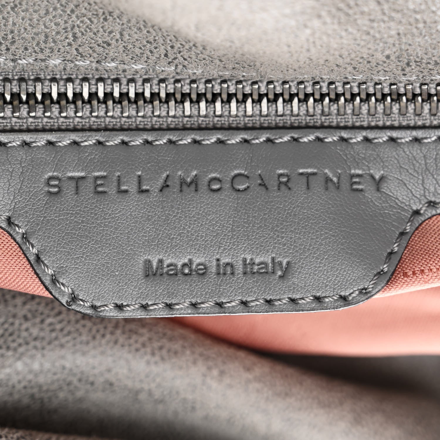 Stella McCartney Shaggy Deer Falabella Fold Over Tote Grey 6 of 10