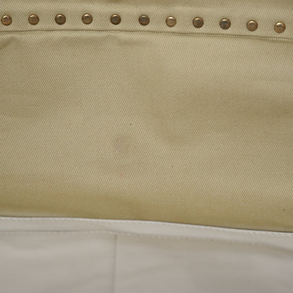 Valentino Garavani Vitello Medium Rockstud Tote Ivory 11 of 20