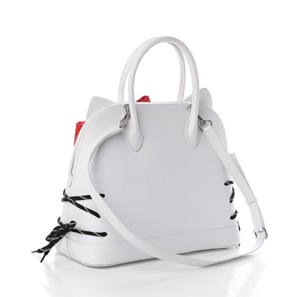 Balenciaga Calfskin Hello Kitty M Ville Top Handle Bag Optic White 2 of 9