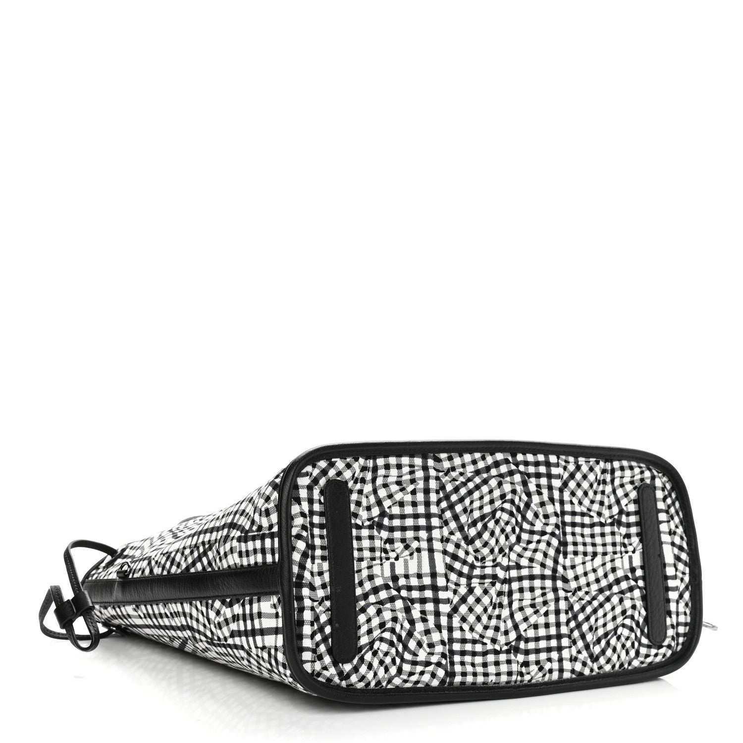 MCM Visetos Medium Reversible Shopper Tote Black 9 of 20