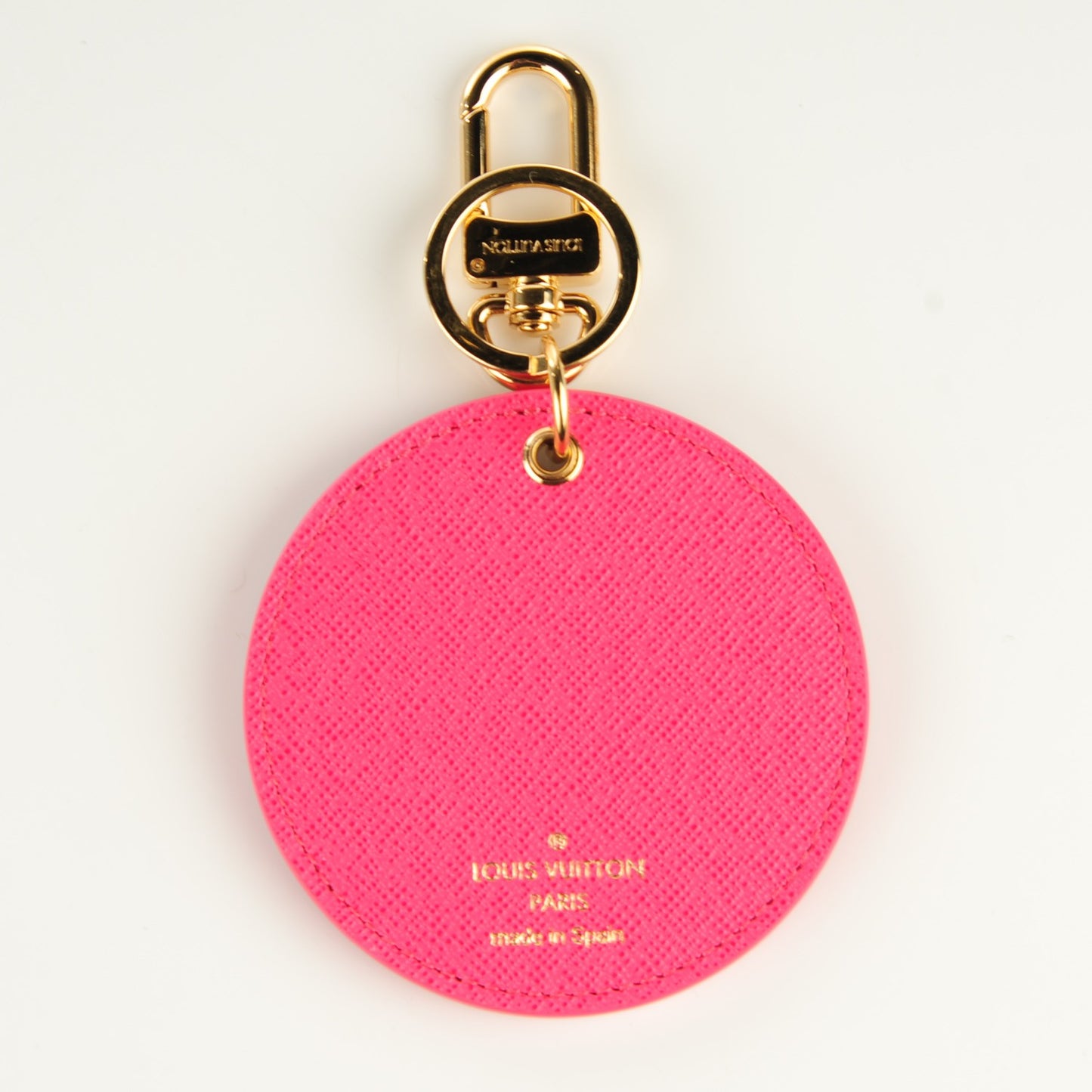 Monogram Illustre V Bag Charm Key Ring Grenade