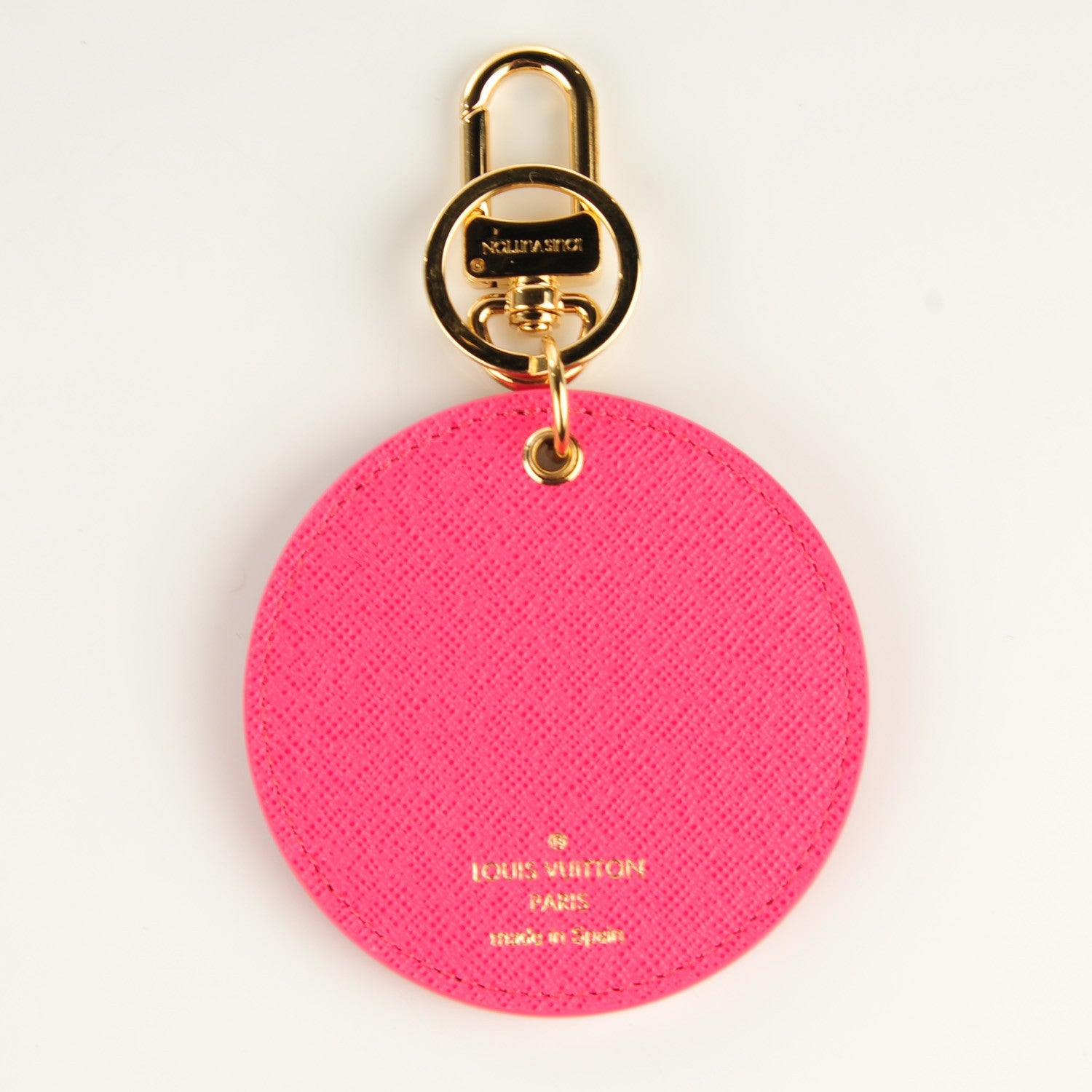 Louis Vuitton Monogram Illustre V Bag Charm Key Ring Grenade 5 of 8