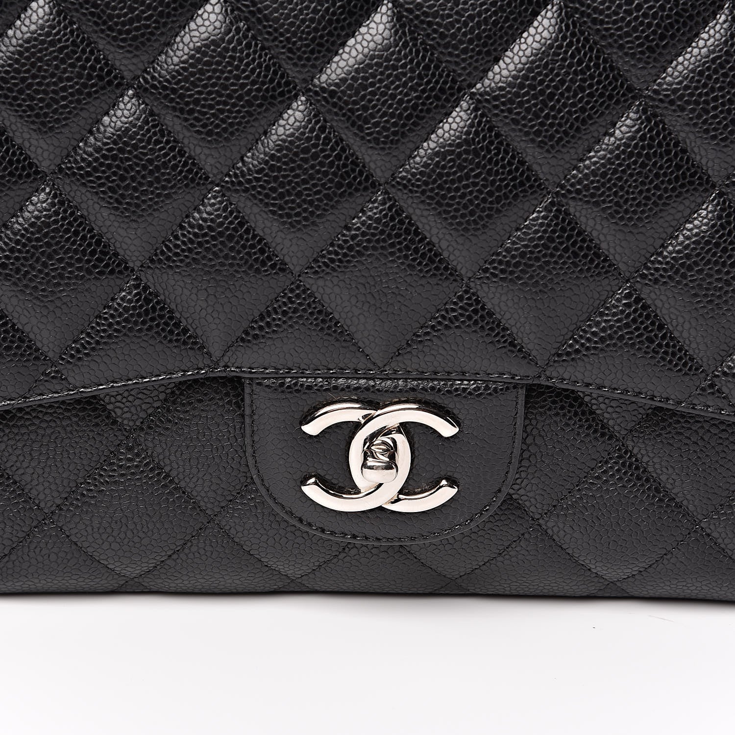 Chanel Caviar Quilted Maxi Double Flap Black 16 of 16