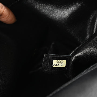 Chanel Lambskin Quilted Easy Carry Flap Black 7 of 11