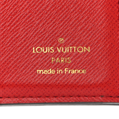Louis Vuitton Damier Ebene Zoe Wallet Coquelicot 7 of 17