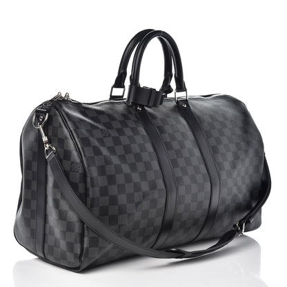 Louis Vuitton Damier Graphite Keepall Bandouliere 45 3 of 8