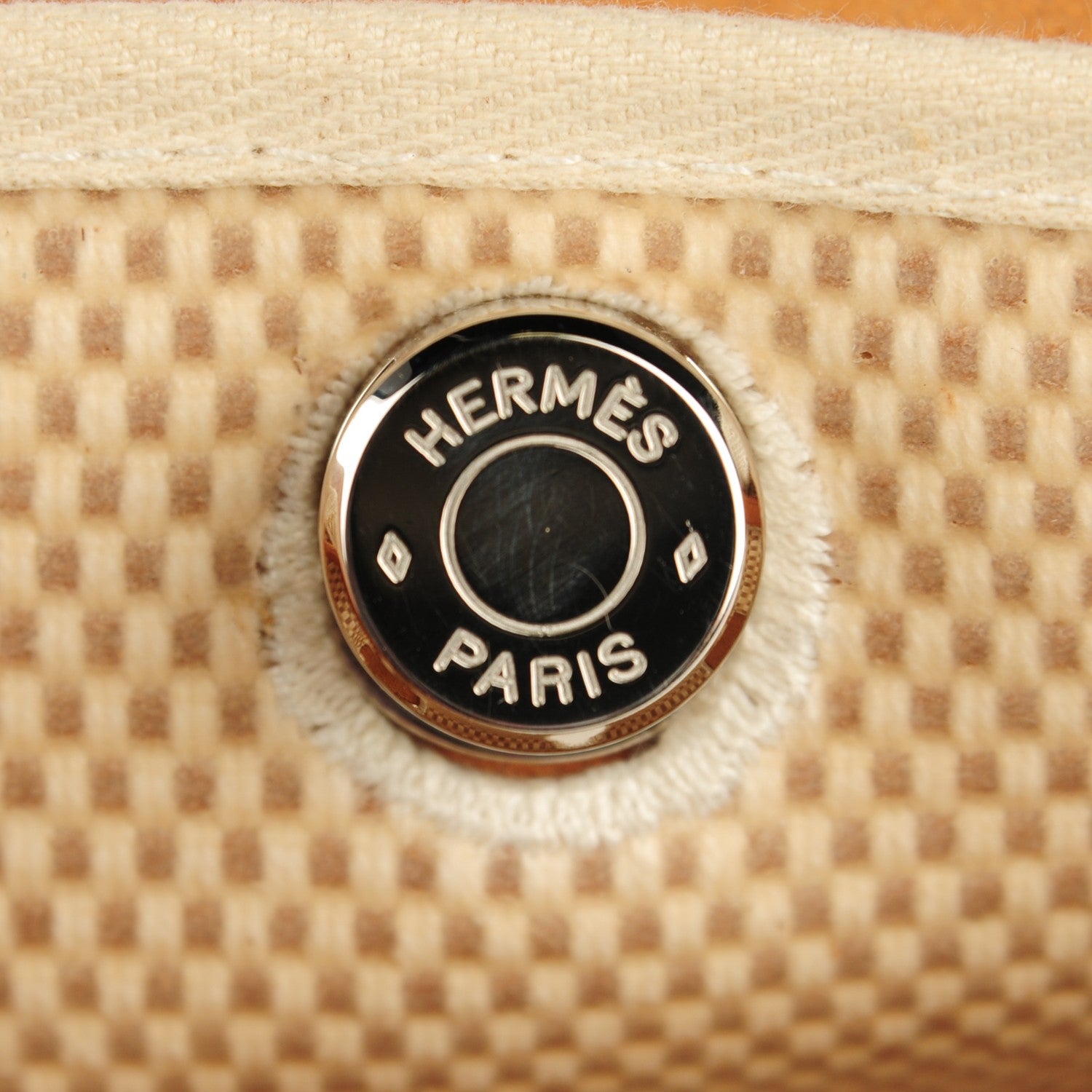 Hermes Toile Natural Barenia Herbag TPM Natural Black 7 of 9