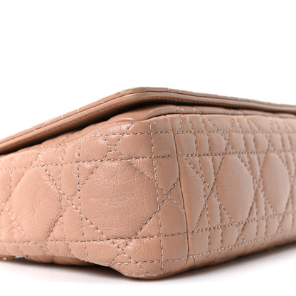 Christian Dior Calfskin Cannage Small Caro Bag Rose De Vents 9 of 10