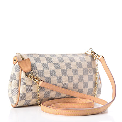 Louis Vuitton Damier Azur Eva Clutch 3 of 9