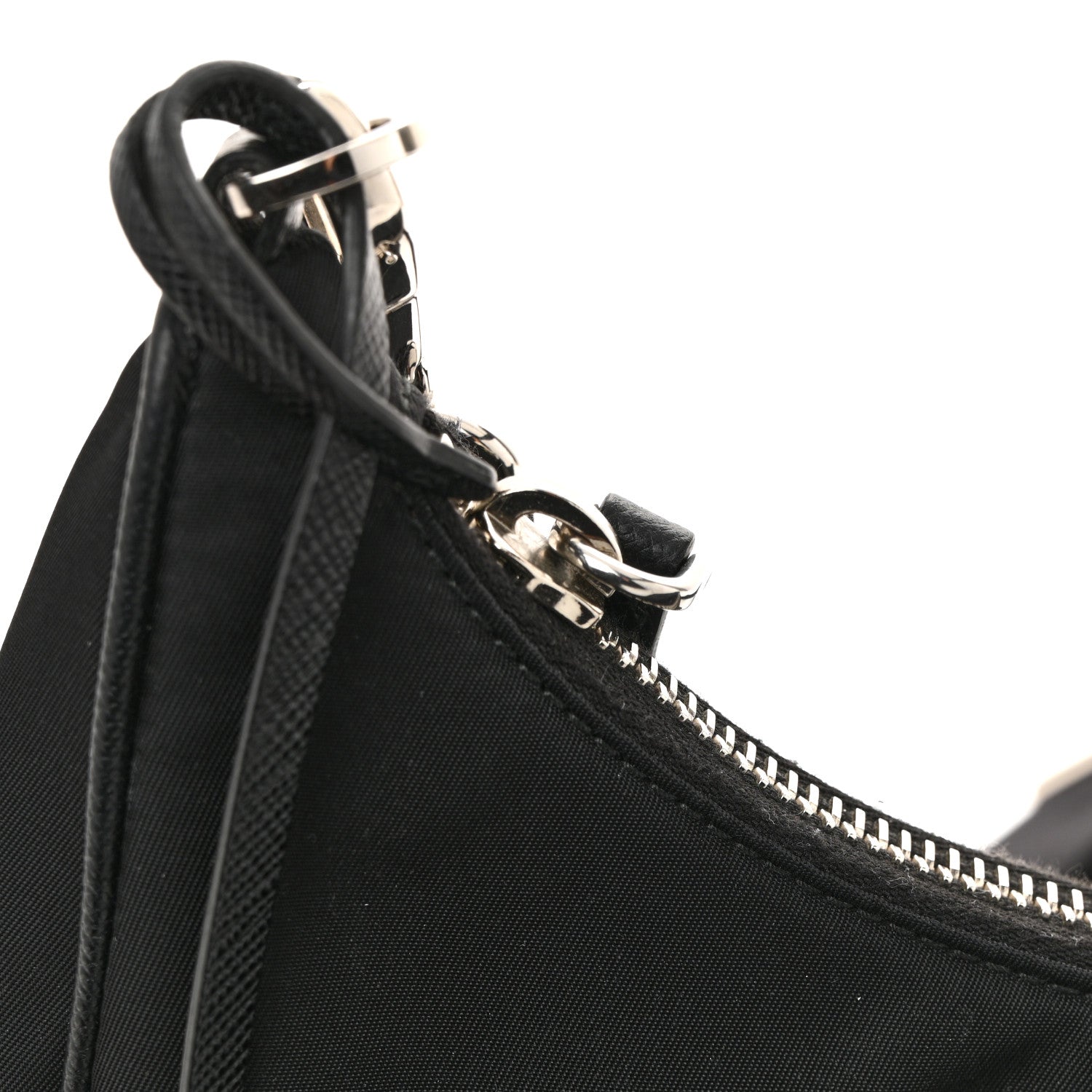 Prada Nylon Re-Edition 2005 Shoulder Bag Black 14 of 15