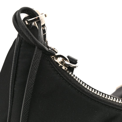 Prada Nylon Re-Edition 2005 Shoulder Bag Black 14 of 15