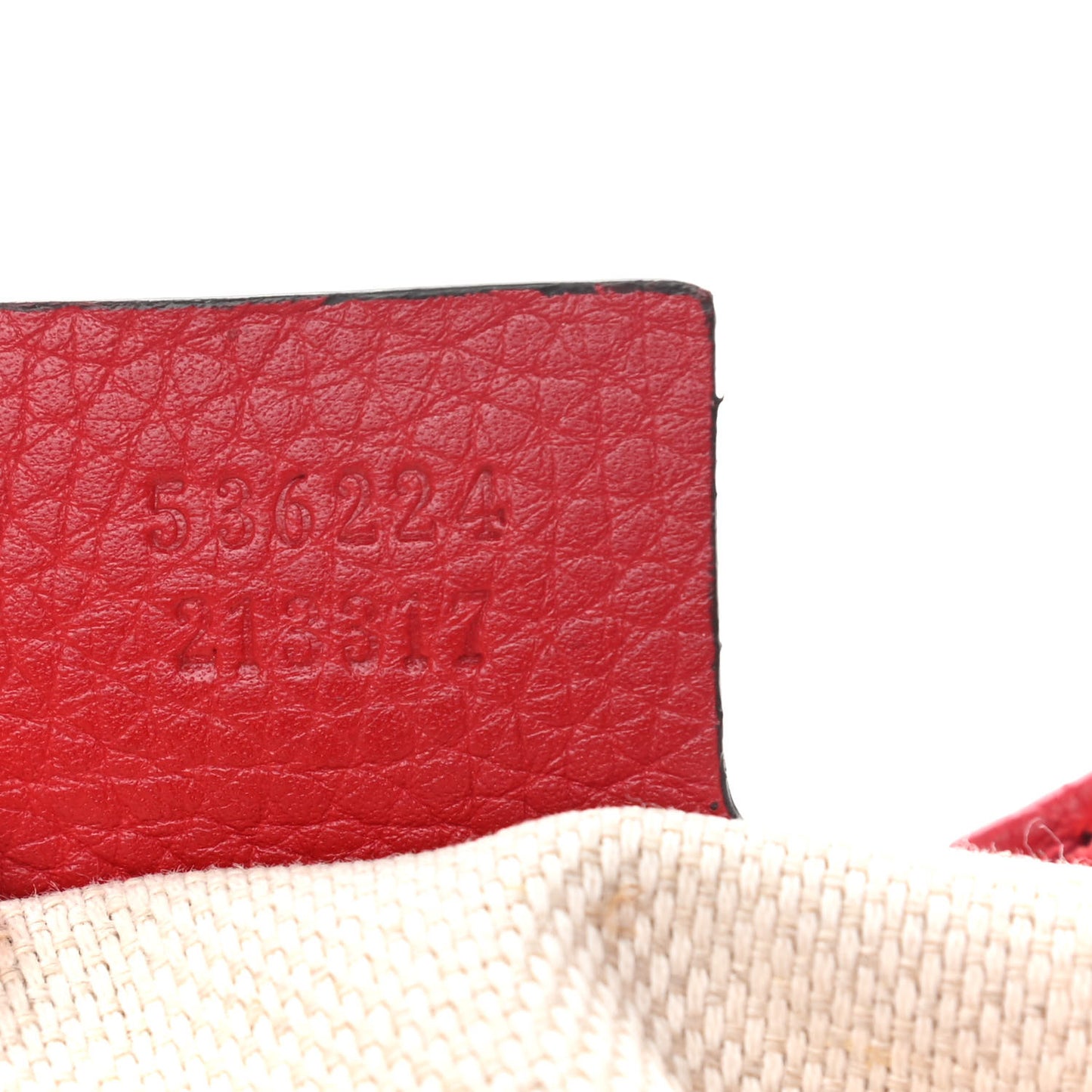 Pebbled Calfskin Medium Soho Flap Crossbody Vibrant Red