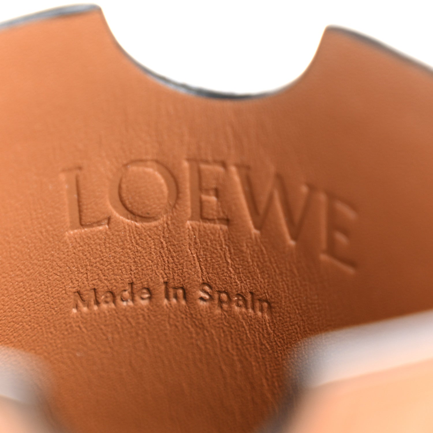 Loewe Smooth Calfskin Anagram Phone Pouch Tan 6 of 12