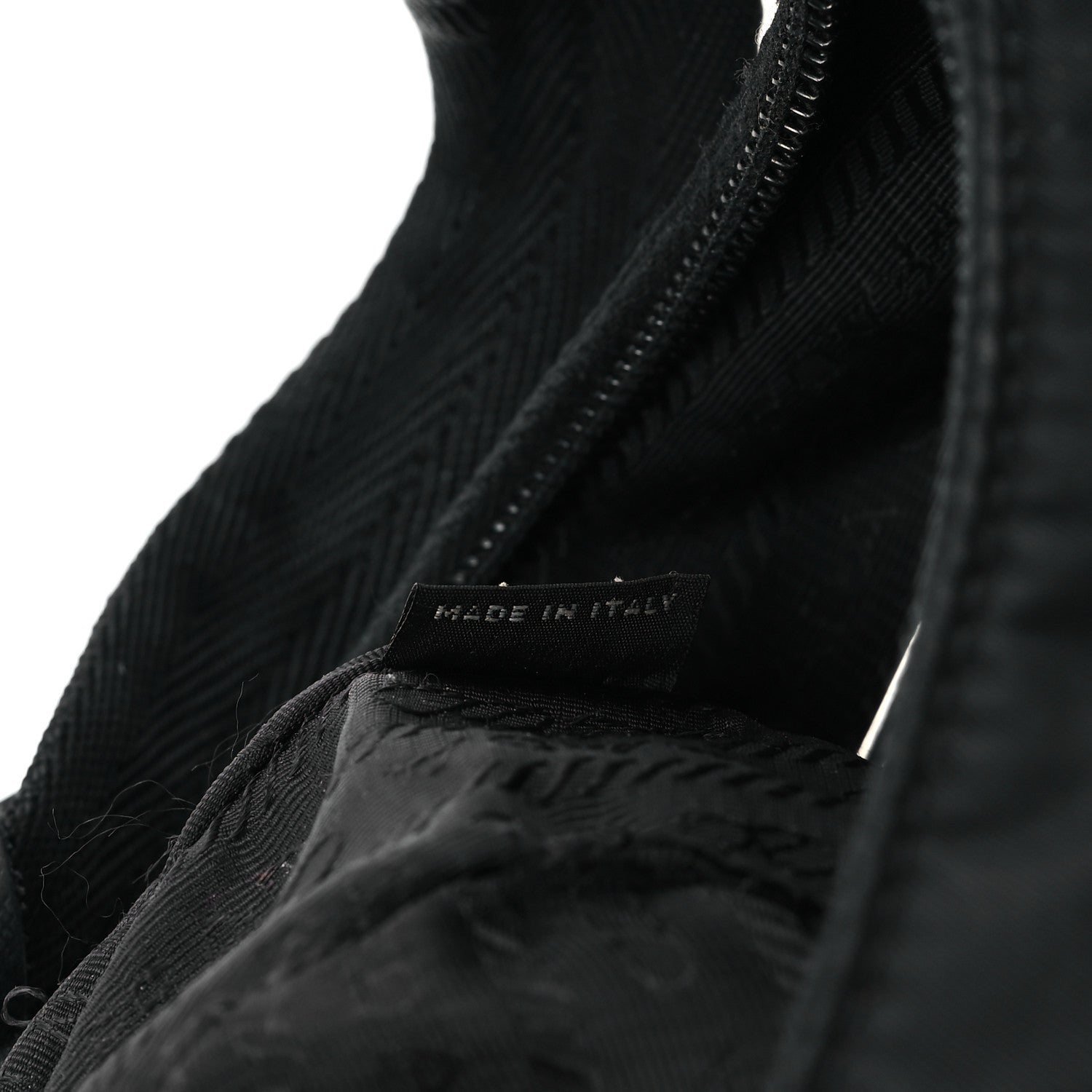 Prada Tessuto Nylon Mini Re-Edition 2000 Bag Black 7 of 16