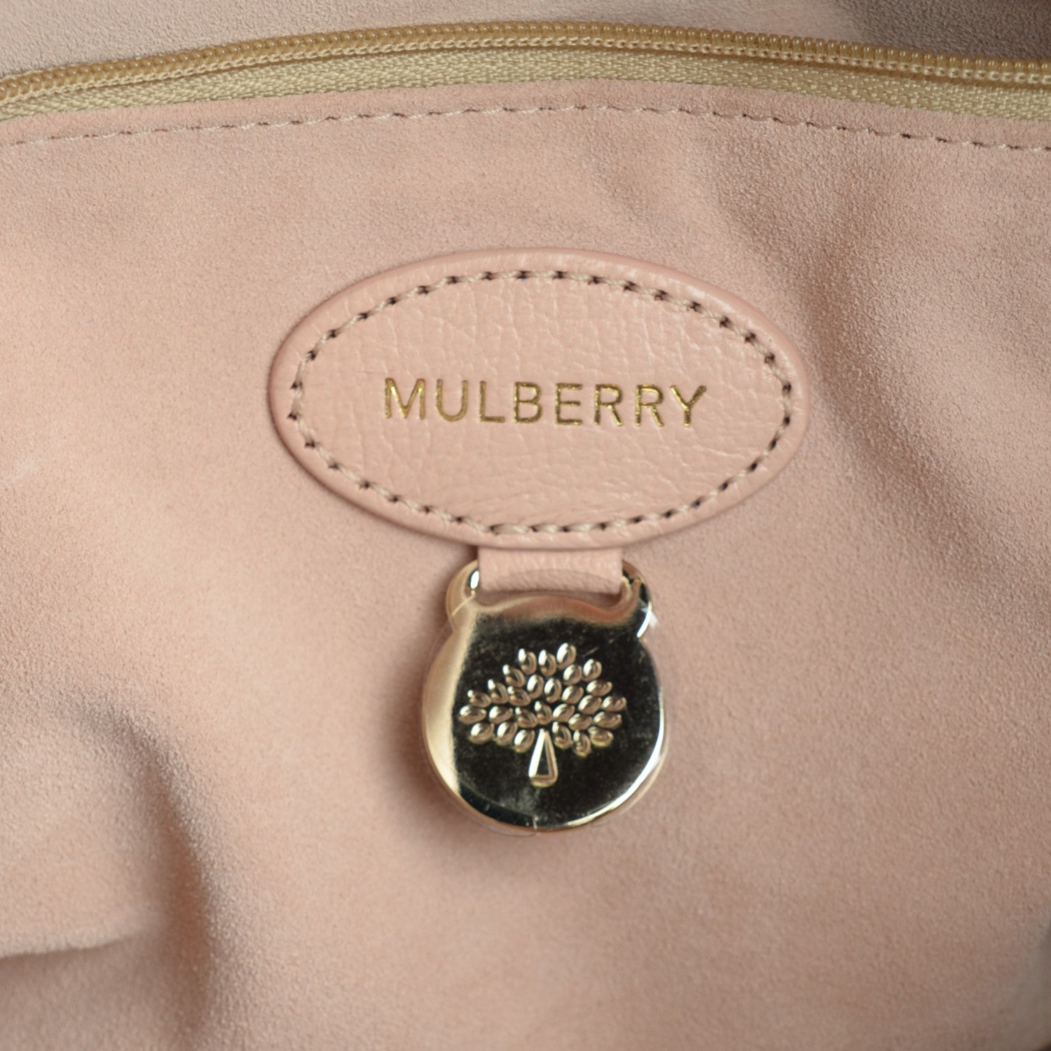 Mulberry Glossy Goat Clemmie Clutch Ballet Pink 6 of 8