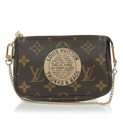 Louis Vuitton Monogram Complice Trunks and Bags Mini Pochette Accessories Beige 1 of 10
