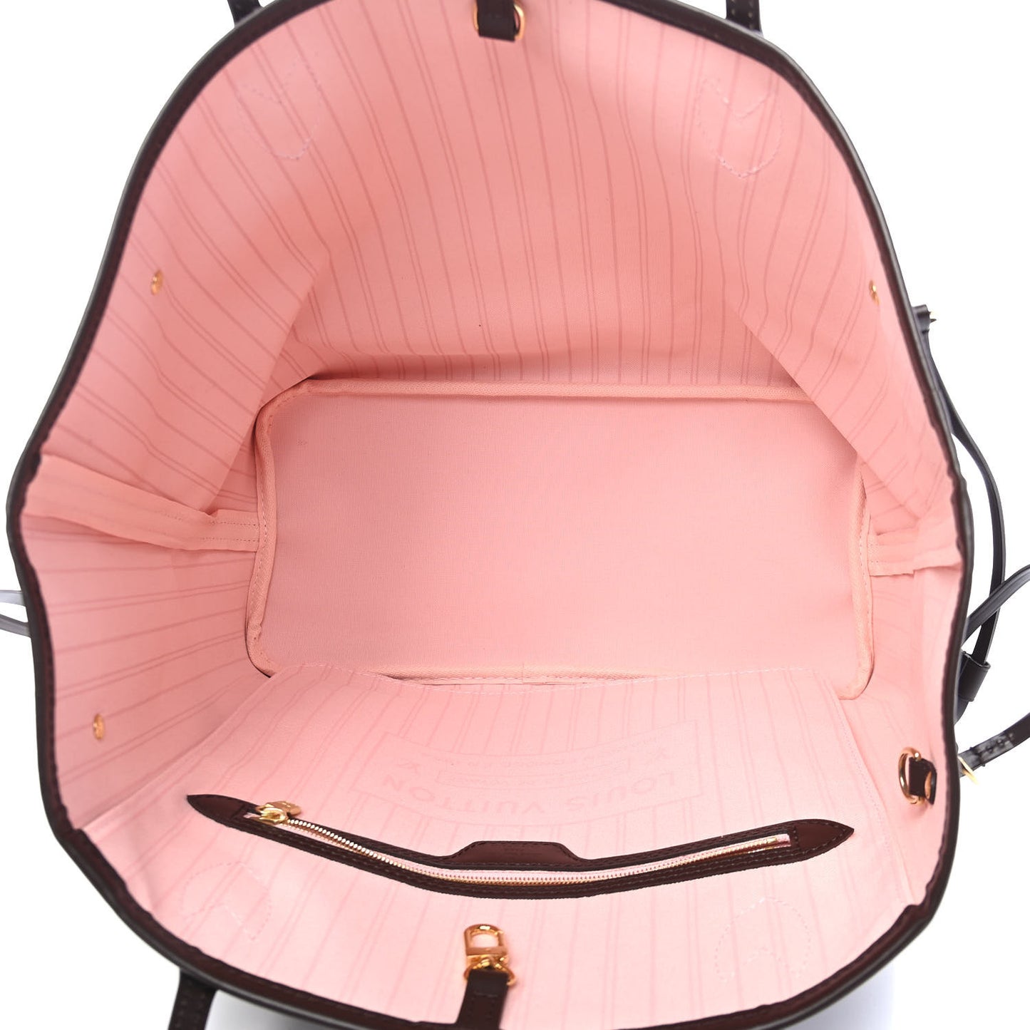 Damier Ebene Neo Neverfull MM Rose Ballerine