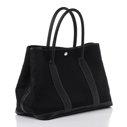 Hermes Toile Negonda Garden Party Tote 36 MM Black 2 of 4
