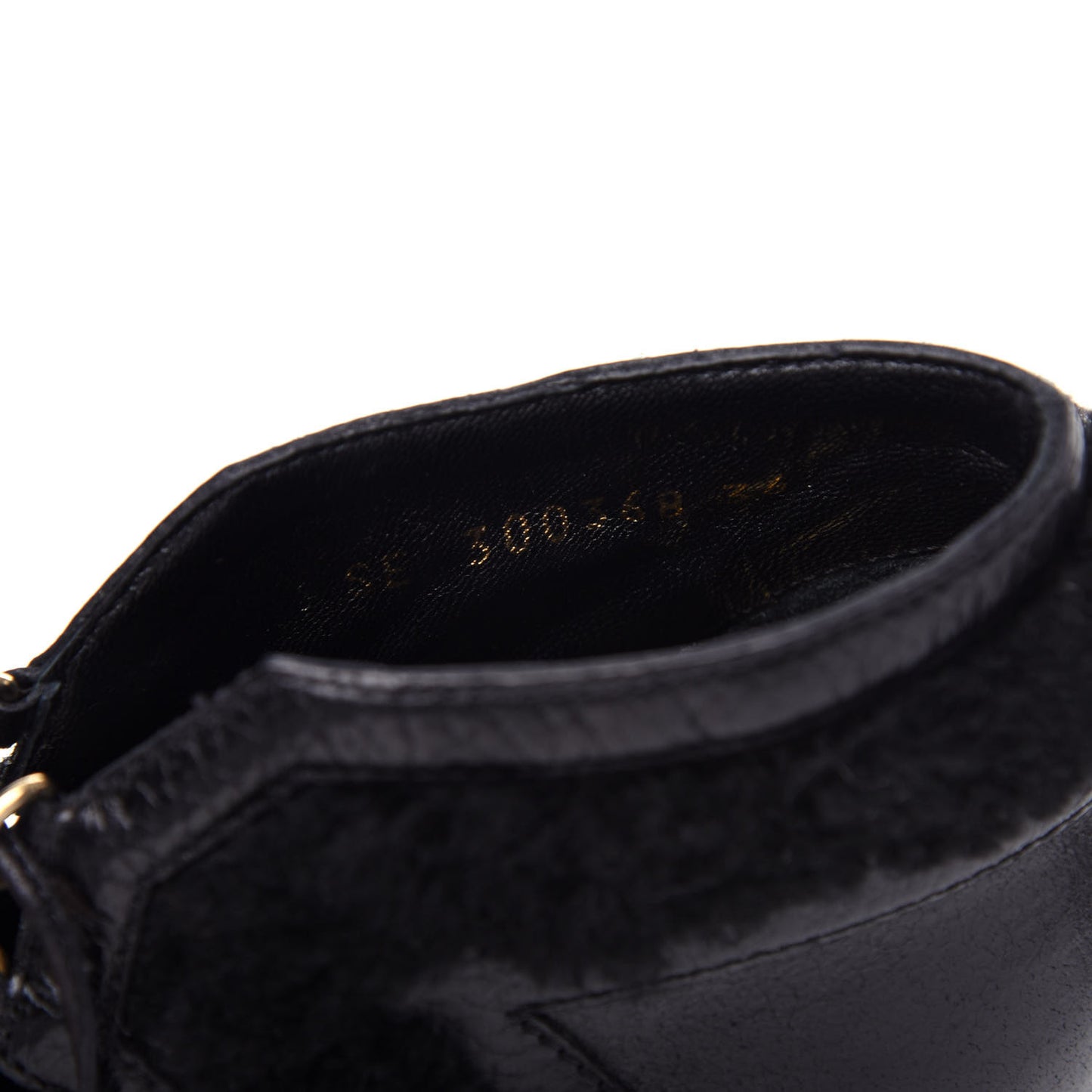 Nappa Shearling Tribtoo 140 Platform Boots 36 Black