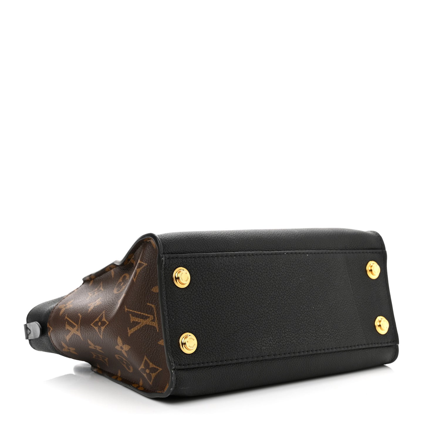 Calfskin Monogram On My Side PM Black