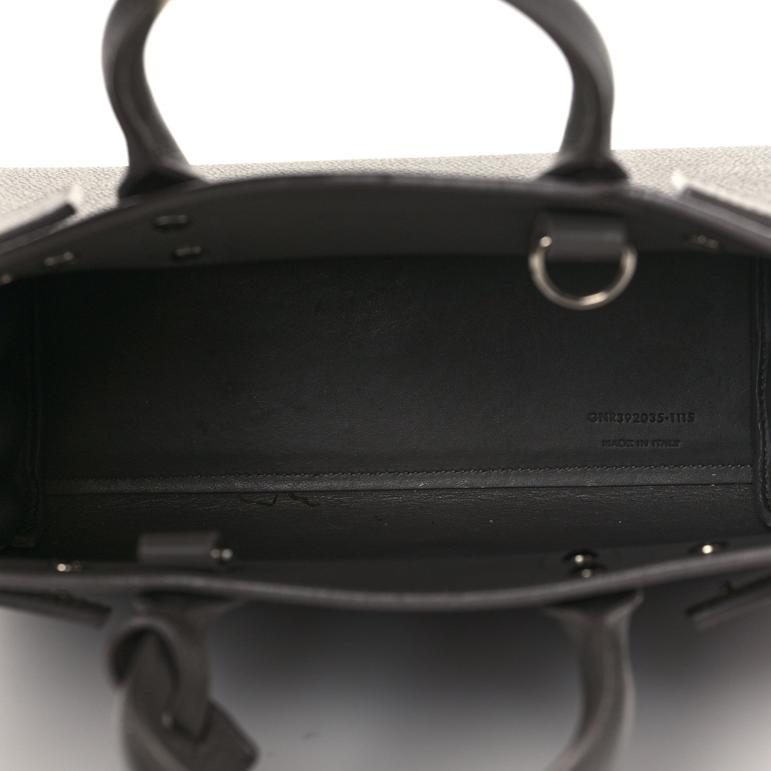 Saint Laurent Grained Calfskin Nano Sac De Jour Fog 5 of 9