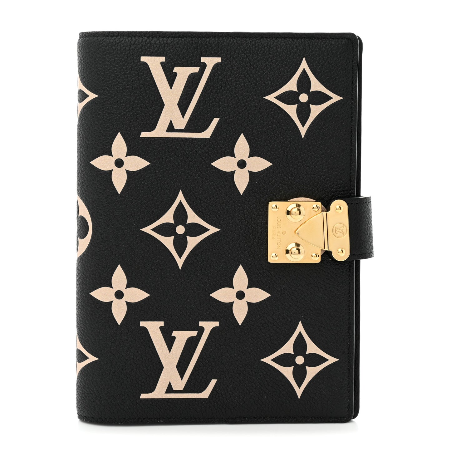 Empreinte Monogram Giant Paul Notebook Cover MM Black Beige