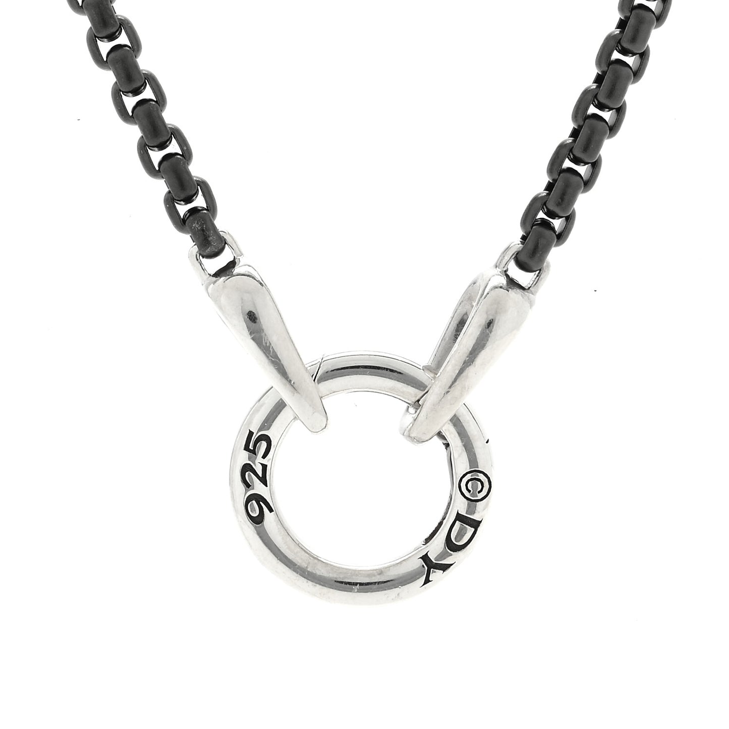 Sterling Silver Stainless Steel 2.7mm Smooth Amulet Box Chain Necklace