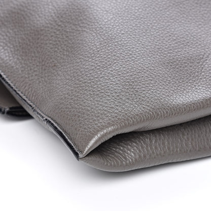 Tom Ford Calfskin Large Alix Padlock Zip Shoulder Bag Graphite 11 of 13