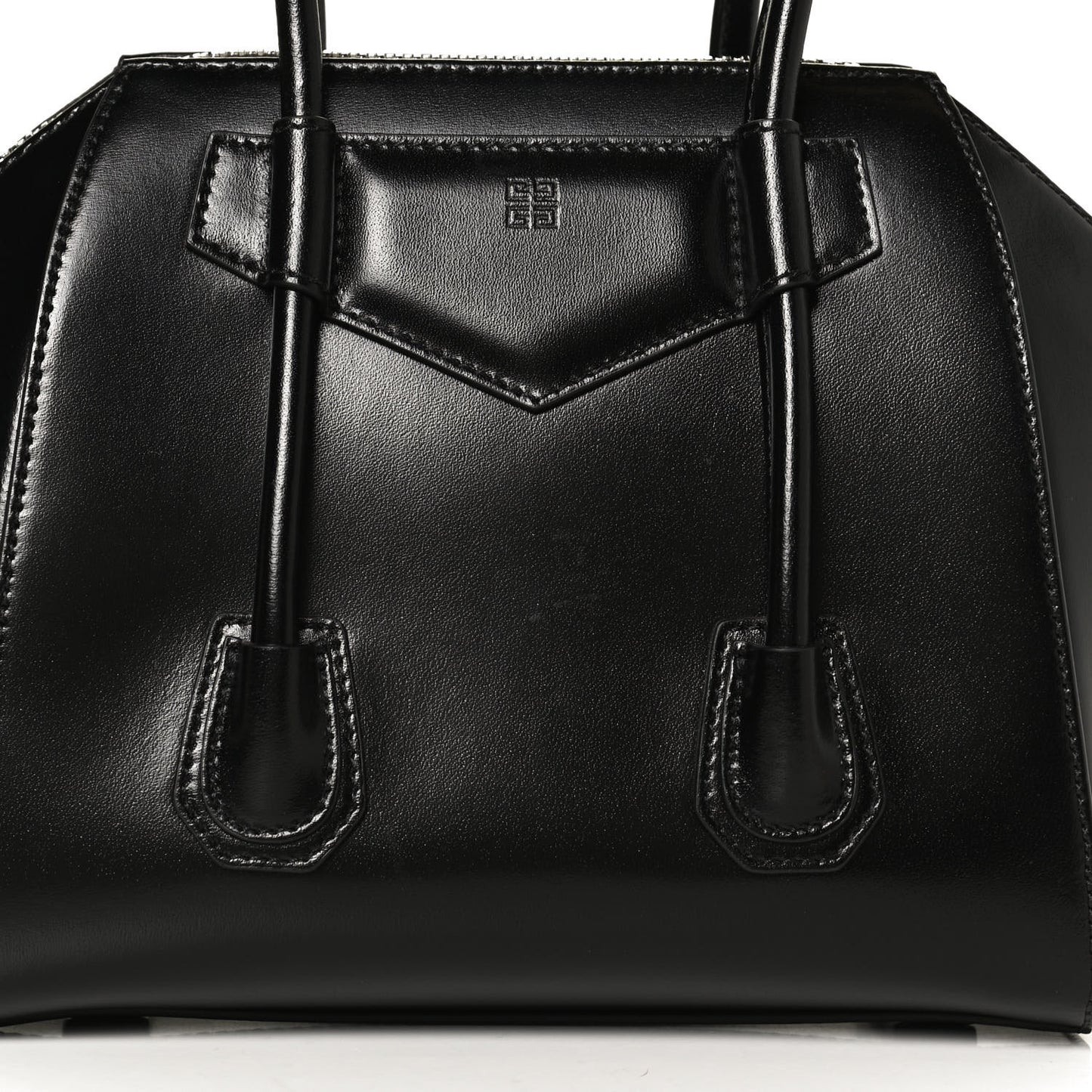 Box Calfskin Mini Lock Antigona Black